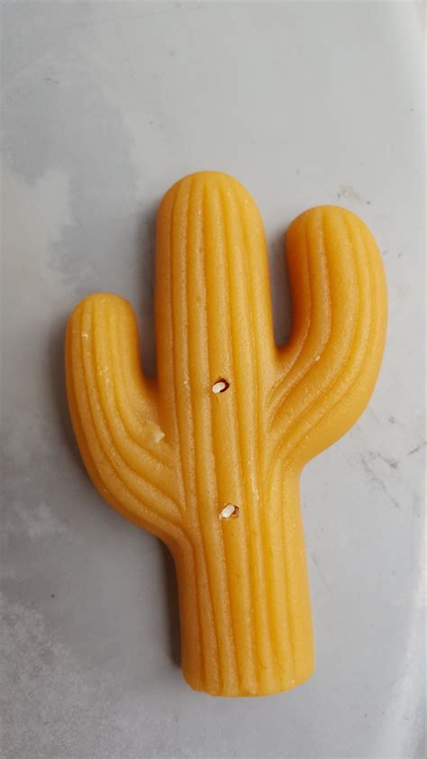 Pure Beeswax Saguaro Candle Candle Candles Beeswax Etsy