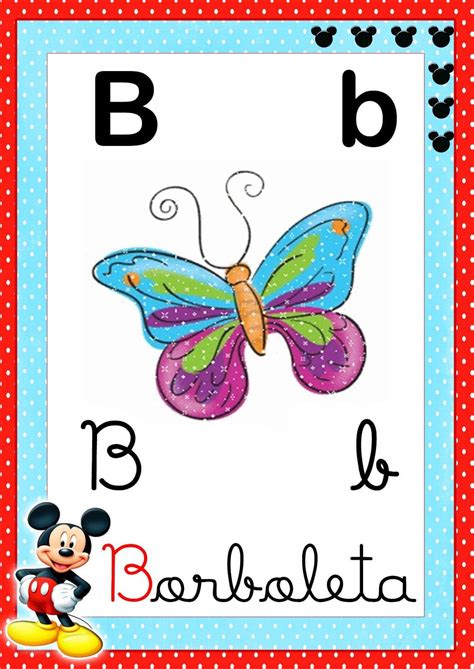 Alfabeto Cards Coloridos E Ilustrados Com O Alfabeto Confira