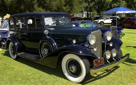 1933 LaSalle 345-C Sedan - dark green & black - fvr - General Motors ...