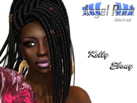 Second Life Marketplace Kelly Ebony Female Skin