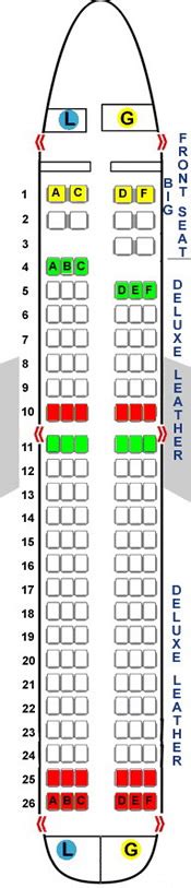Easyjet A Seating Plan