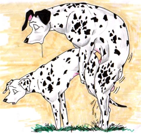 Rule 34 101 Dalmatians Canine Disney Dog Female Feral Fur Klaus