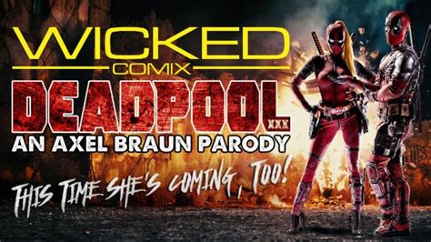 Wicked Comix Announces Deadpool Xxx An Axel Braun Parody ~ Words From The Master