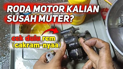 Cara Mengatasi Rem Cakram Seret Di Motor Megapro Youtube