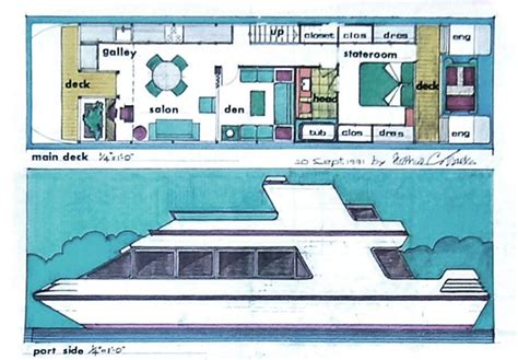 Catamaran Designs Arthur C Marks Architect House Boat Houseboat