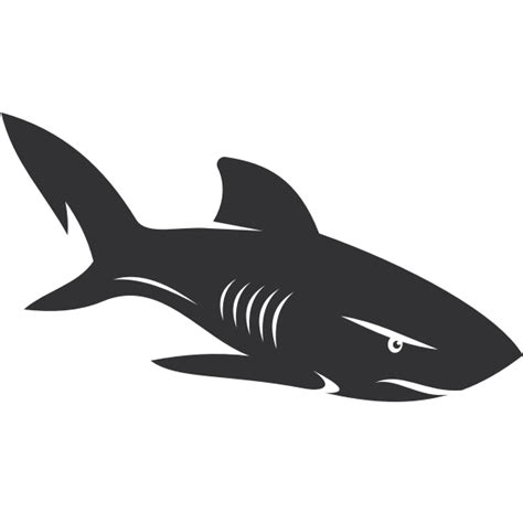 Svg File For Cricut Shark Svg Predator Svg White Shark Svg Silhouette