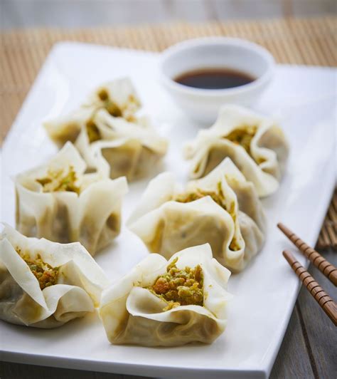 Our Vegetable Shumai From The Asianflavors Recipe Collection Is So