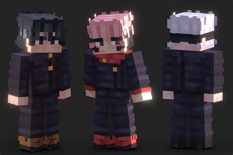 Satoru Gojo Jujutsu No Kaisen Minecraft Skin