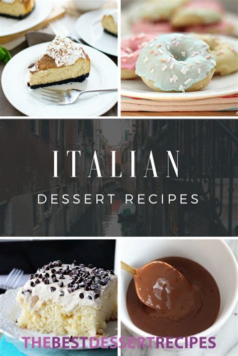 9 Italian Dessert Recipes That Will Transport You To Rome Recipechatter