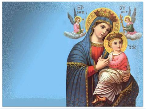 Our Lady Of Perpetual Help Pray For Us Mother Mary Wallpaper Mother
