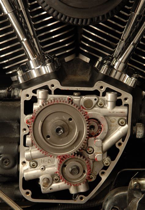 Part two of chain vs gear drive cam video. S&S Twin Cam Gear Drive Set Installed