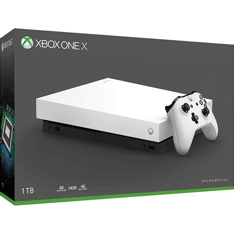 Microsoft Xbox One X 2tb Solid State Hybrid Drive Limited Edition White
