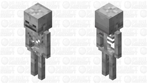 Default Skeleton Minecraft Mob Skin