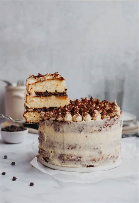 Tiramisu Layer Cake Alpine Ella