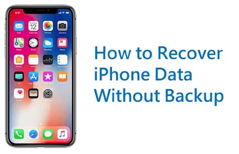 How To Recover Lost Iphone Data Without Backup Ios 141312 Supported
