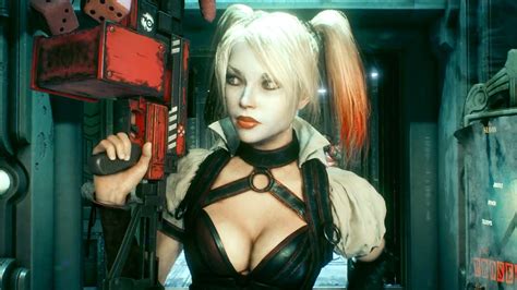 Batman Arkham Knight First Encounter With Harley Quinn Youtube