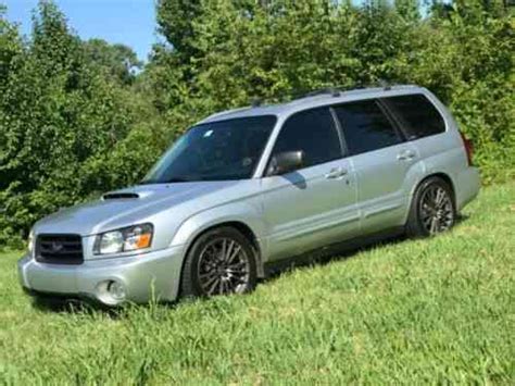 Noting forester fans' desire for more power, subaru adds a turbocharged xt model to the lineup. Subaru Forester Xt Silver (2004) For Sale Is A Silver ...