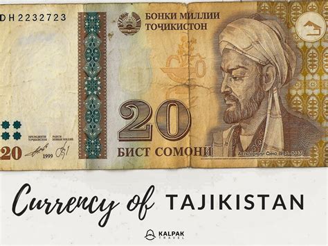 Tajikistani somoni (tjs) currency exchange rates. Money in Central Asia - Kalpak Travel