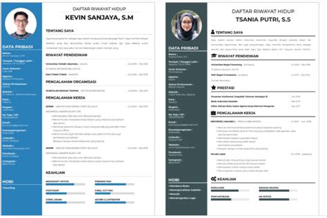 Contoh Cara Membuat Cv Pekerjaan Template Monster Coupon Imagesee