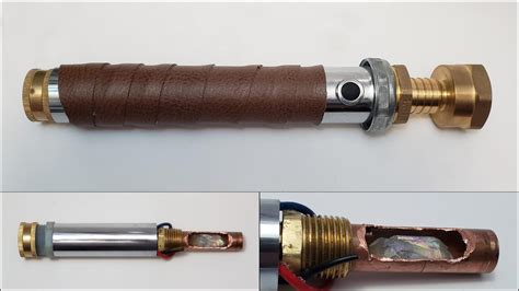 This instructable shows how to make a prop lightsaber hilt only. My finished Home Depot hilt : lightsabers