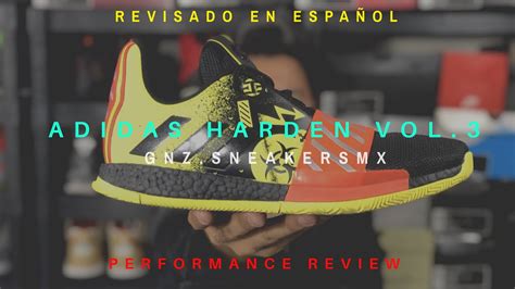 Adidas Harden Vol3 Revisado En Español Gnz Sneakers Mx Youtube