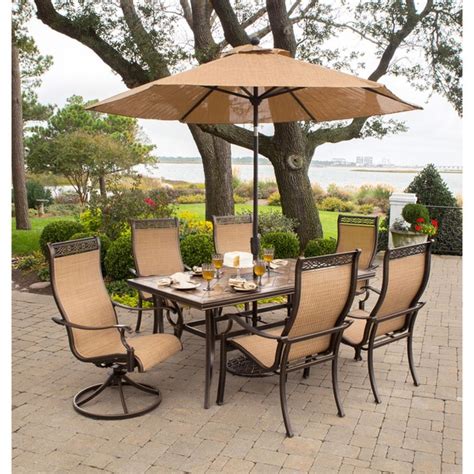 Maybe you would like to learn more about one of these? Shop Hanover Monaco 7-piece Outdoor Patio Set - Free ...