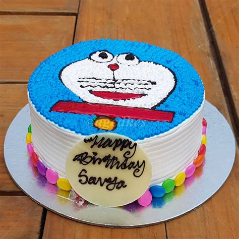 Doraemon Themed Cake