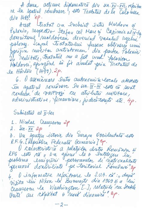 Rezolvarea modelelor oficiale bac 2021 și a testelor de antrenament bac 2021, 2020 (dar si a modelelor oficiale din anii anteriori) rămâne cea mai bună vezi subiectele și baremele noilor modele de bacalaureat 2021 la limba română, matematică, istorie, anatomie, biologie. Testul 2 BAC Istorie_2021_rezolvare - Roşioru.ro