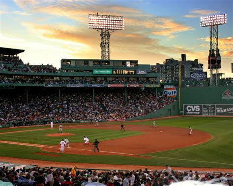 Fenway Park At Sunset Chris Flickr