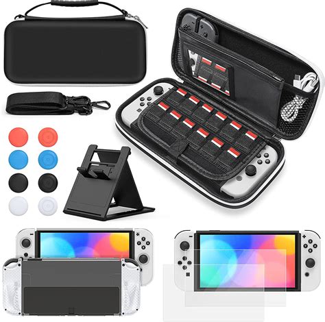 Accessories Bundle Compatible With Nintendo Switch OLED Model Switch