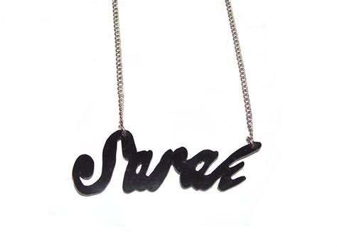 30% off + free & fast customization. Name Necklace · How To Make A Name Necklace · Jewelry ...