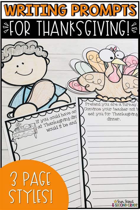 Thanksgiving Writing Prompts Thanksgiving Writing Centers