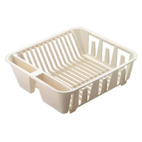 Rubbermaid Small Basic Dish Drainer In White Fg6049arwht The Home Depot