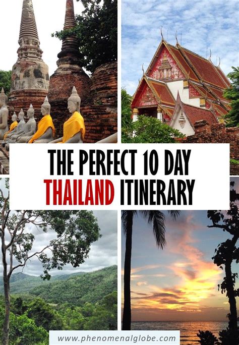 10 Days In Thailand Visit Thailand Thailand Travel Bangkok Itinerary Travel Itinerary Globe