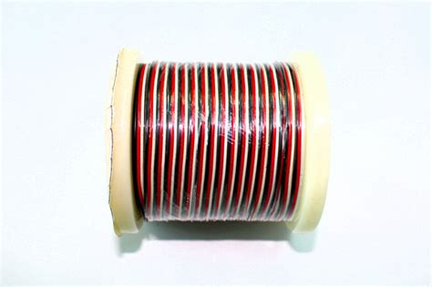 Electric Wire Bare Copper Conductor With Double Color Parallel Wire