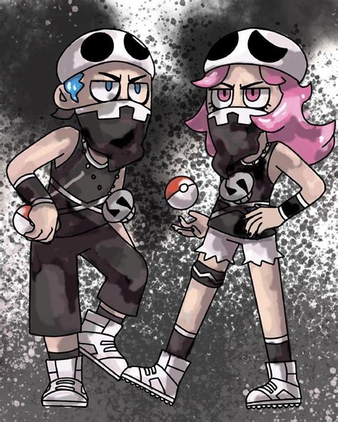 Four Years Of Drawing The Team Skull Grunts Rpokemon