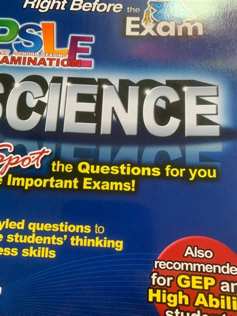 Gep Psle Science Exam Guide Everything Else On Carousell