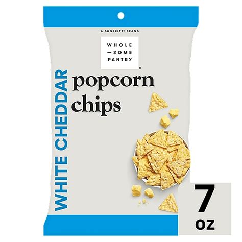 Wholesome Pantry White Cheddar Popcorn Chips 7 Oz