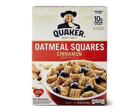 Quaker Oatmeal Squares Brown Sugar Or Cinnamon Aldi — Usa Specials