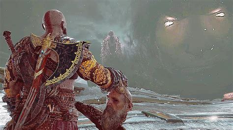 God Of War Ps5 Kratos Meets Zeus His Father Zeus Cutscene 4k 60fps
