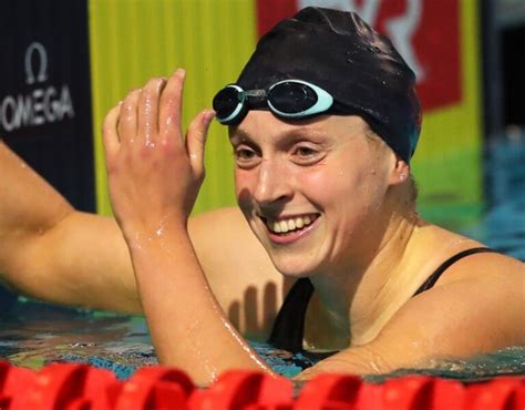 Ledecky Anchors Us To Silver Medal In 4x200 Freestyle Relay