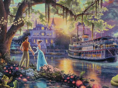 Disney Disney Paintings Thomas Kinkade