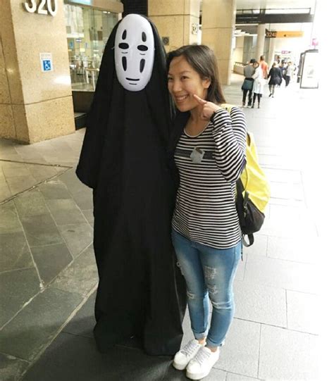 Anime Spirited Away No Face Kaonashi Cosplay Costume Unisex Halloween