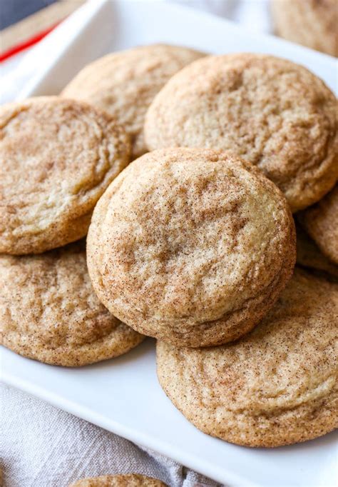 Soft And Chewy Snickerdoodles Cookies And Cups