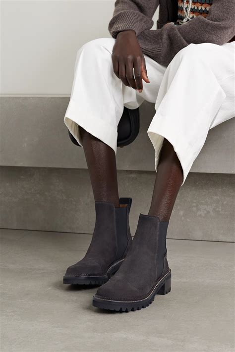 See By ChloÉ Mallory Suede Chelsea Boots Net A Porter
