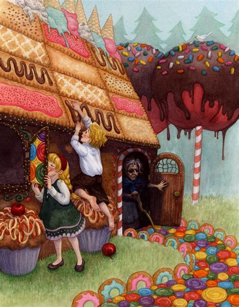 Гензель и Гретель Hansel And Gretel House Fairytale Art Fairy Tales