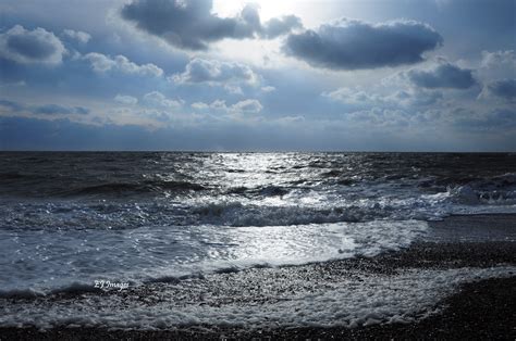Wallpaper Sea Sky Horizon Ocean Shore Cloud Body Of Water Wind