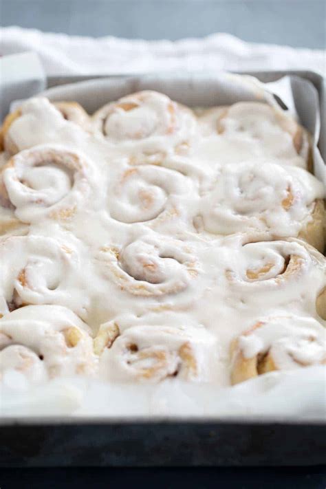Homemade Cinnamon Rolls From Scratch Taste And Tell