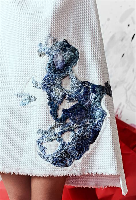 Lisa Smirnova Turns Clothing Into Art With Colorful Embroidery
