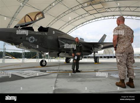 The First F 35b Lightning Ii Joint Strike Fighter Assigned To Marine